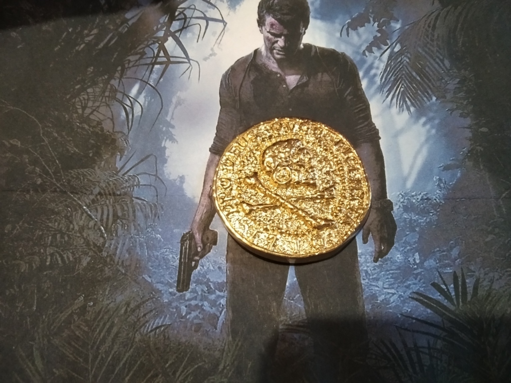 Moneta di Uncharted (Argento Dorato) - Uncharted Coin (Gold Plated Silver)